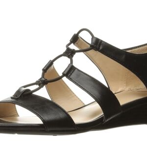 Lifestride Simply Comfort Black Womens Sandals - 8.5W New